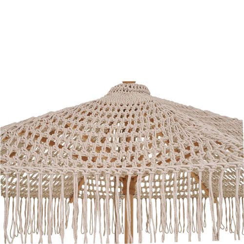 Artichok Malou Gevlochten Parasol Beige - Ø 250 cm
