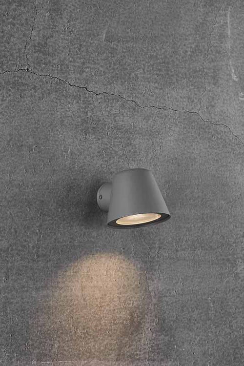 Nordlux Aleria Wandlamp Buiten - GU10 - IP44 - Grijs