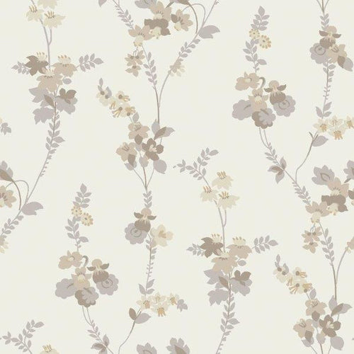 Borastapeter behang bloemen beige - 53 cm x 10.05 m - 660845 - vtwonen shop