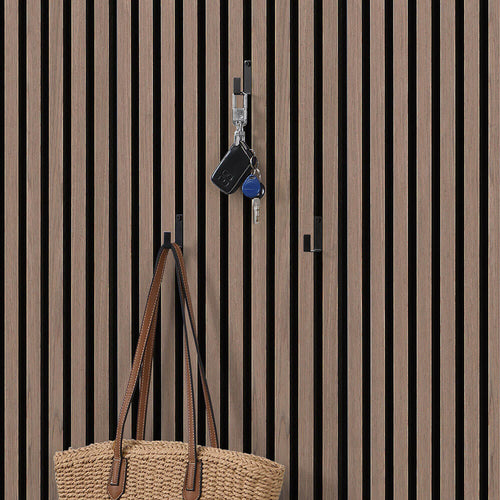 HOME DELUXE kledinghaak voor akoestisch paneel RASTO - set van 3 – vtwonen HOME DELUXE kledinghaak voor akoestisch paneel RASTO - set van 3 – vtwonen