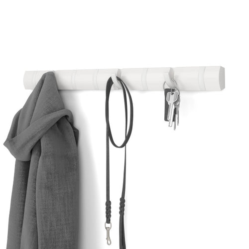 Umbra wandhaak Flip - 81 x 6 x 3 cm - wit