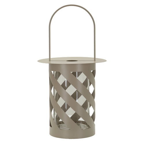 Mauro Ferretti lantaarn - Ø 23x43 cm - taupe