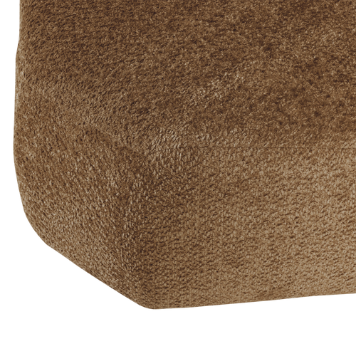 WOOOD hoekelement rond Mojo Base - Wollig - Honinggeel - 74x110x110
