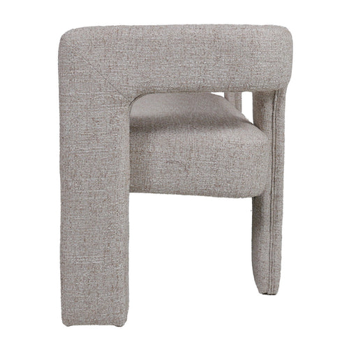 DÉJA Living Eetkamerbank Seto - Beige Stof - 168x54x68cm