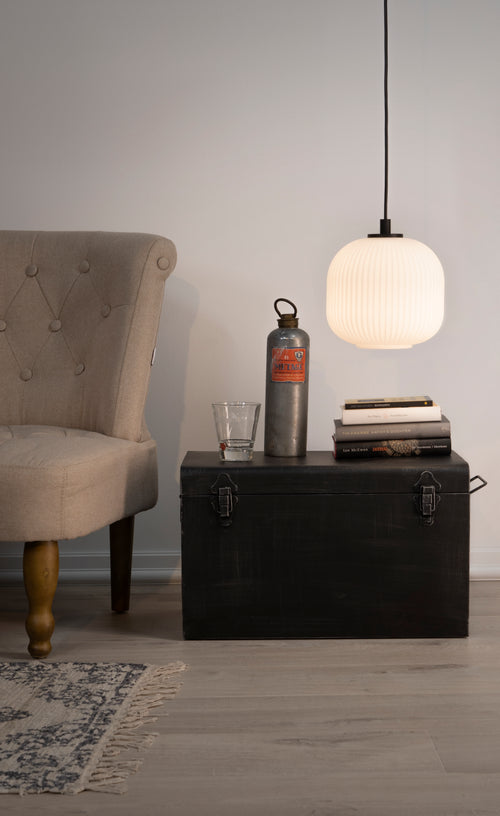 EGLO hanglamp Mantunalle - e27 - ø 20 cm - zwart