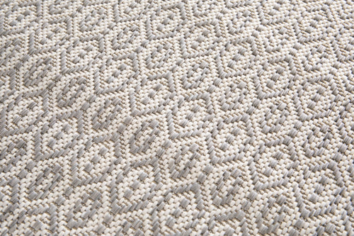 AFK Living vloerkleed Marbella - voor binnen en buiten - grijs - 160 x 230 cm