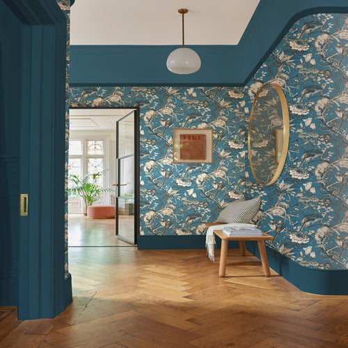 Graham & Brown Vliesbehang Perrow Blue - vtwonen shop