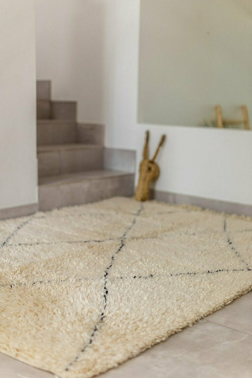 AFK Living vloerkleed Berber - handgemaakt - Wol - 250 cm x 300 cm