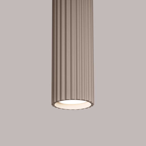Sollux Lighting Hanglamp KARBON 1 taupe - 8x8x118cm