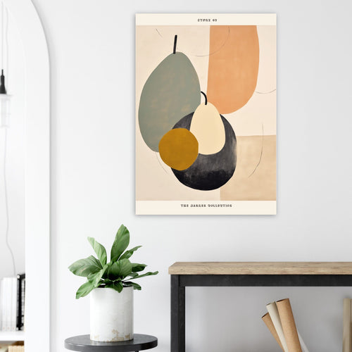 Artfulprints  Abstract - Garden collection   poster 50x70 cm