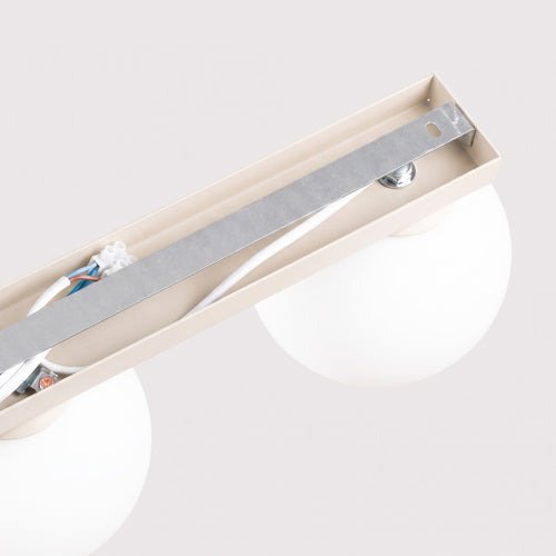 Sollux Lighting Plafondlamp YOLI 2 beige - 34,5x12x14,5cm