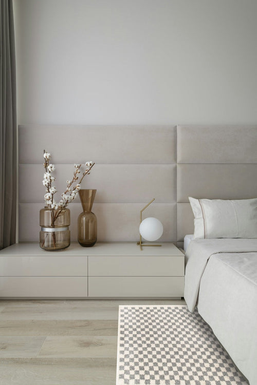 AFK Living vloerkleed Checkers - shaggy - grijs - 120 x 170 cm - vtwonen shop