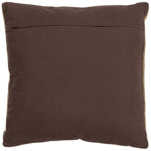 BePureHome kussen Splendor - Polyester  - Zand/Bruin - 50x50x10 - vtwonen shop