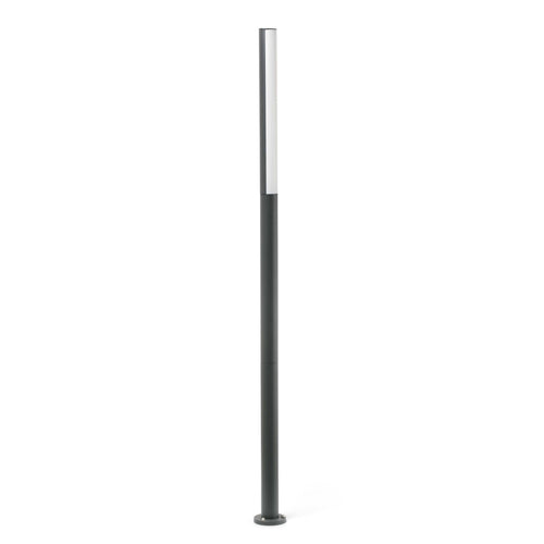 Faro Beret-3 - LED Buitenlamp Post Donkergrijs IP54