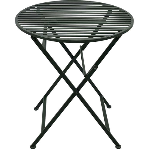 Lesli Living tuintafel Viva la Vida - groen - Ø60x70cm