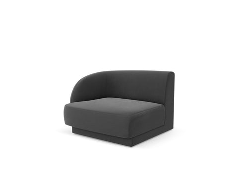 Micadoni linker module Miley flueel grijs - 90x90x70cm
