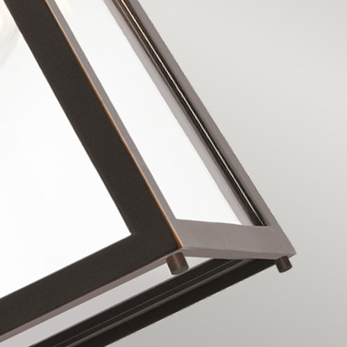 Elstead Kichler Delison Outdoor Wandlantaarn Gewreven Brons, IP44