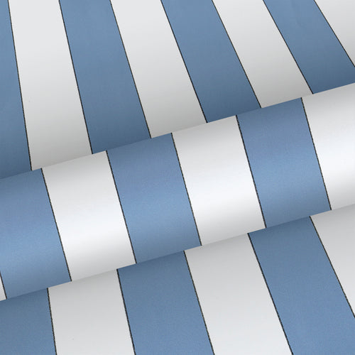 Sanders & Sanders behang strepen blauw en wit - 53 cm x 10.05 m - 640718