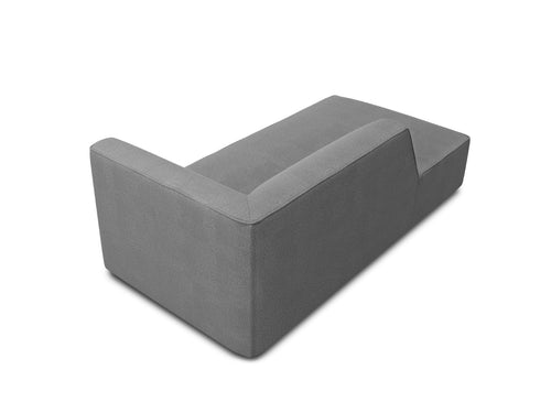 Micadoni linker meridiaan Ruby structurele stof, grijs - 180x93x69cm