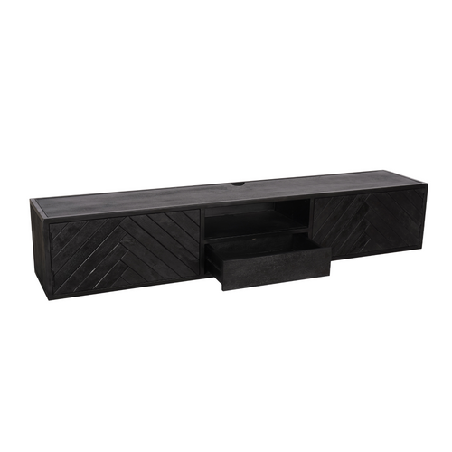 Starfurn  tv meubel New York - zwart - 35x180x33cm