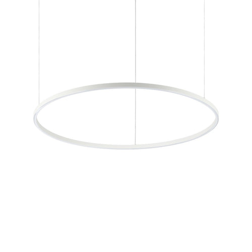 Decoratieve ronde geïntegreerde hanglamp wit, 4000K, 51W