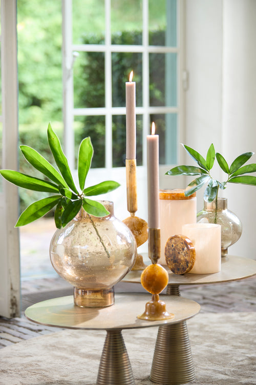 Light & Living kandelaar KUMOPA - Ø10x36cm - bruin - vtwonen shop