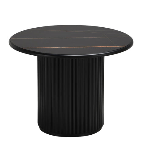 Furnhouse ronde salontafel Easy - Zwart - Ø 60 cm