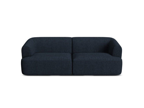Cosmopolitan Design Modulaire bank Campi 3-zits, structurele stof koningsblauw - 90x220x70cm