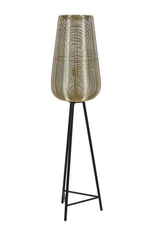 Light & Living vloerlamp ADETA - Ø37x147cm - goud - vtwonen shop