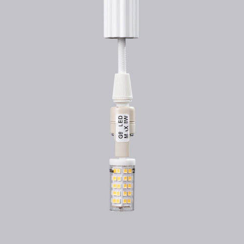 Sollux Lighting Hanglamp ARCHE 3P wit - 20x20x120cm