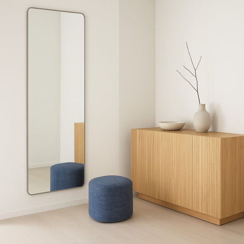 Kare Design Spiegel Curve rechthoekig 200x70cm beige