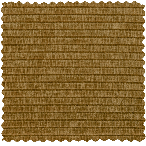 WOOOD hocker op poten Rodeo - Ribstof - Honinggeel - 45x84x54 - vtwonen shop