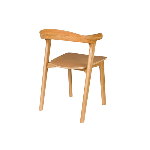 Zuiver Northwood Eetkamerstoelen Armleuning Hout Naturel - Set van 2