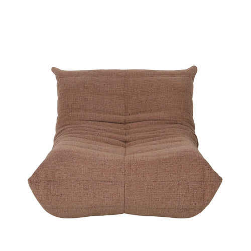 Giga Meubel Fauteuil Bear - Bruin Stof - 87x97x69cm - vtwonen shop