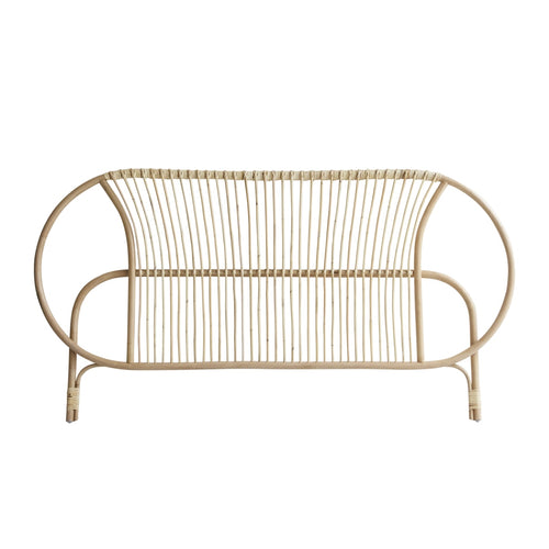 Tikamoon Rotan hoofdbord 190 cm - Naturel - vtwonen shop