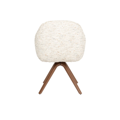 Housecraft Living Batoul Eetkamerstoelen Armleuning Beige - Set van 2