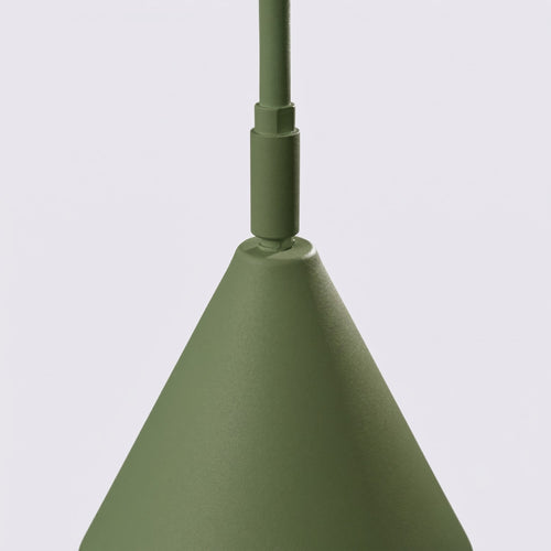Sollux Lighting Vloerlamp NOX olijfgroen - 30x30x165cm