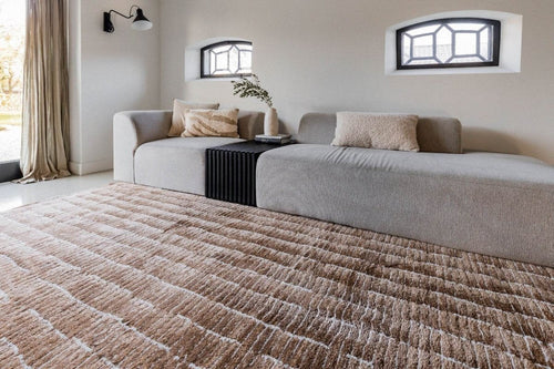 Interieur05 Vloerkleed Rectangle Bruin/Wit - 160 x 230 cm - vtwonen shop