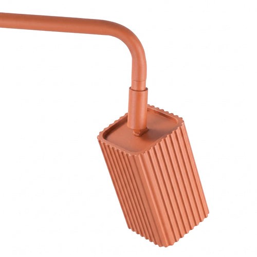 Sollux Lighting Vloerlamp RAYO 1 rode oker - 30x30x160cm