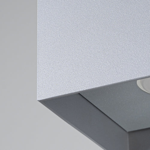 Sollux Lighting Plafondlamp HATI grijs - 10x10x10cm