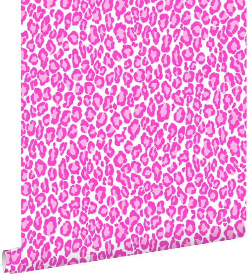 ESTAhome behang panters roze - 53 cm x 10.05 m - 136809