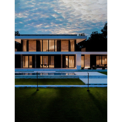 Nova Luce PIPE 65 cm buitenpaal Sandy Black LED 5W 188lm 3000K IP65