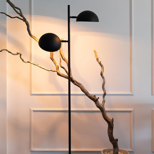Atmooz vloerlamp Balade - goud - 30 x 55 x H 160 cm - G9