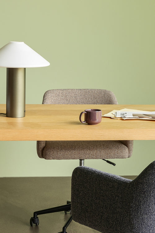 Hübsch lamp tafel Orbit - glas/ijzer - ø35xh40cm, e27