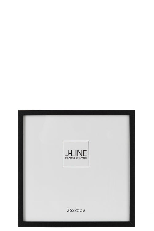 J-Line fotolijst Basic - hout - zwart - large - 2 stuks - vtwonen shop