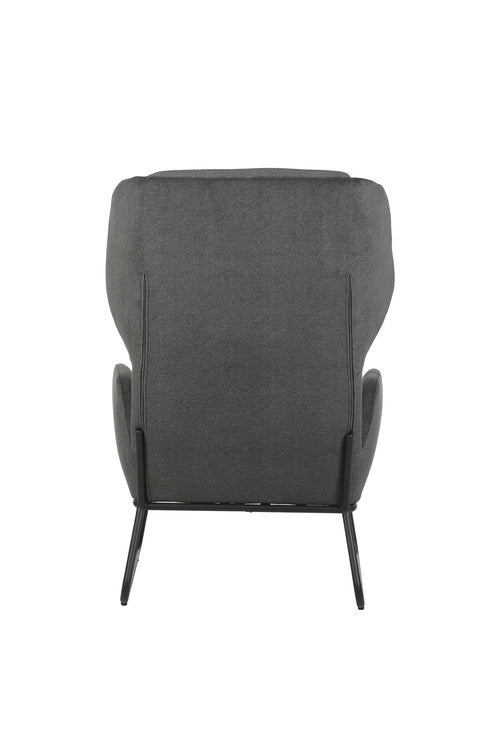 FurniLux Fauteuil Jay Grijs - Van collectie – Moderne Elegantie en Comfort - kunstleer - 65 x 69 x 110cm - vtwonen shop