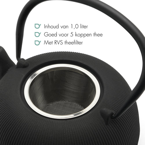 Bredemeijer - Giftset Sichuan 1L + 2 porseleinen mokken - vtwonen shop