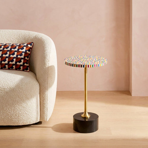 Kare Design Bijzettafel Domero Sticks Ø25cm