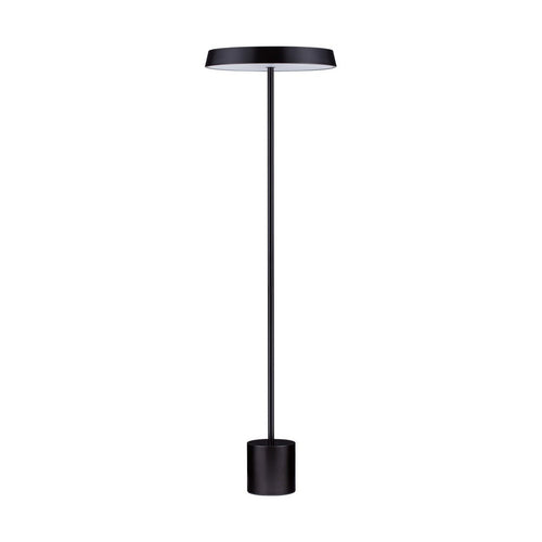 Nova Luce VETRO Geïntegreerde LED-vloerlamp, matzwart, 33W LED, 2666lm, 3000K, aan/uit-schakelaar.