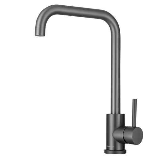 LOMAZOO keukenkraan James - mengkraan - 360° draaibaar - gun metal black